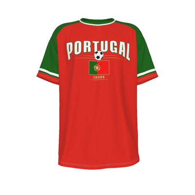 Portugal National football team O-neck Short Sleeve T-shirt