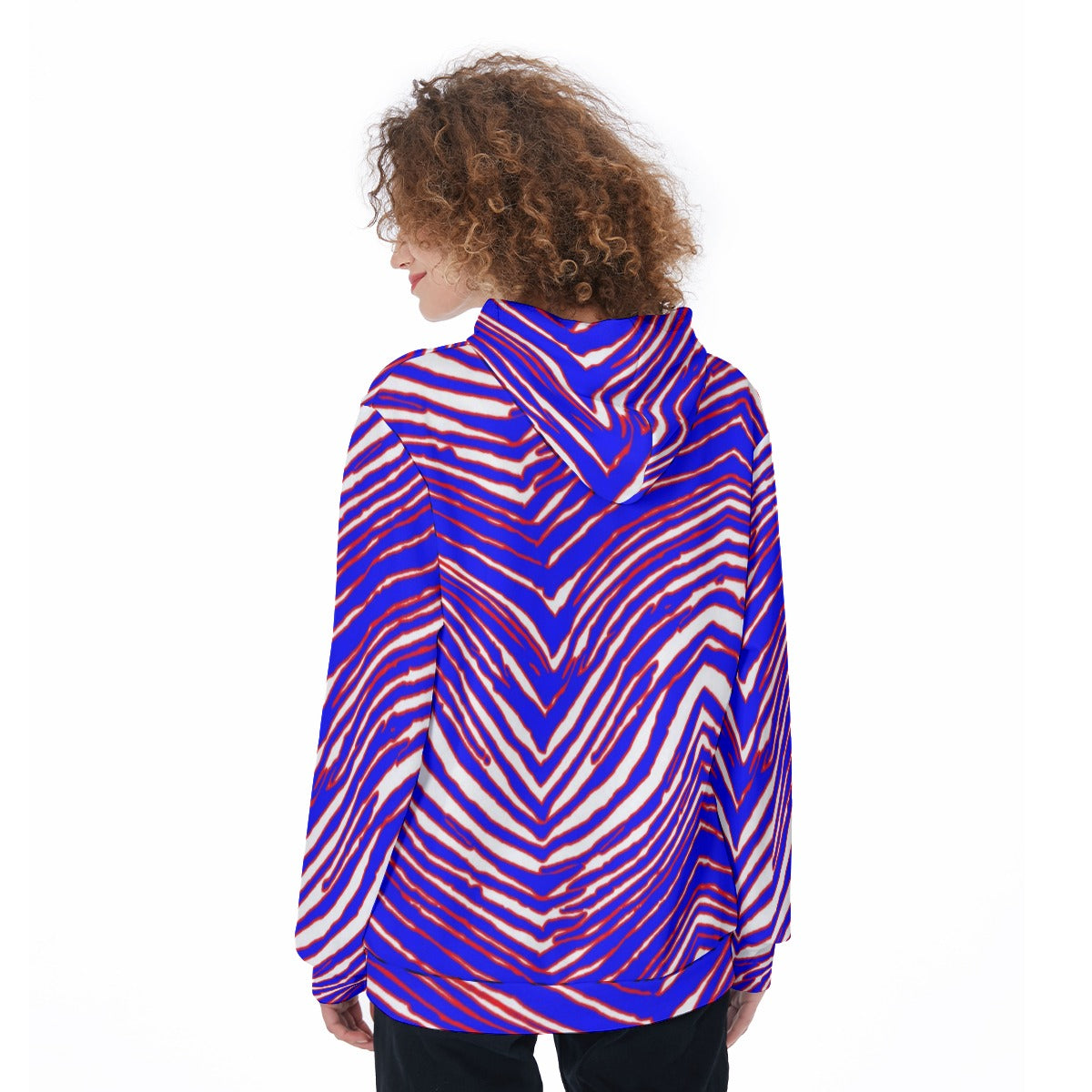 Buffalo Bills zubaz Women's Heavy Fleece Hoodie