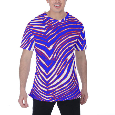 Camiseta unisex con estampado de cebra de los Buffalo Bills de la NFL | 145 g/m² KPO02