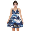 Nfl Football Dallas Cowboys tie dye Women‘s Cross Cami Dress