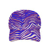 Nfl Football Buffalo Bills zubaz zebra print  Sun Hat With Neck Flap
