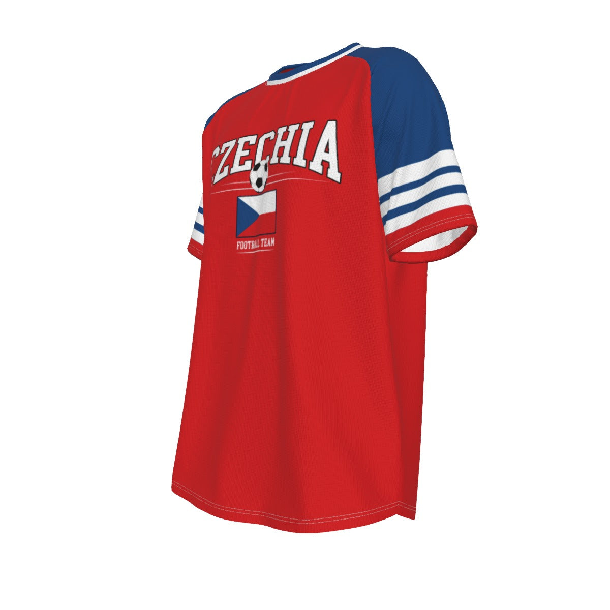 CZECHIA Euro football team O-neck Short Sleeve T-shirt