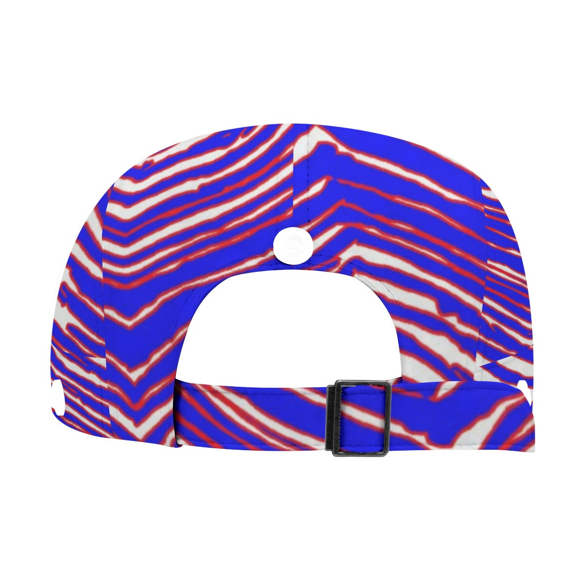 Nfl Football Buffalo Bills zubaz zebra print  Sun Hat With Neck Flap