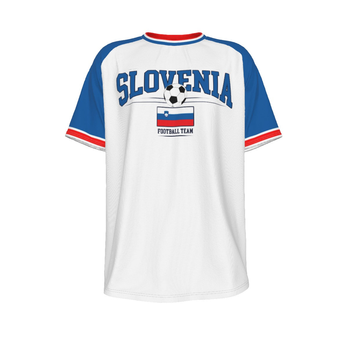 Camiseta de manga corta con cuello redondo de la selección de fútbol de la Eurocopa de ESLOVENIA