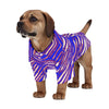 Camisa hawaiana para mascota con estampado de cebra de los Buffalo Bills de la NFL