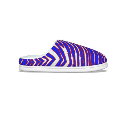 Pantuflas de felpa con estampado de cebra de los Buffalo Bills de la NFL