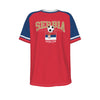 SERBIA Euro football team O-neck Short Sleeve T-shirt