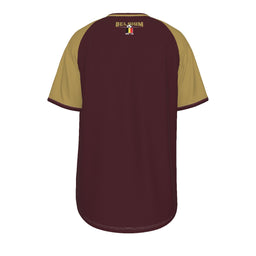 BELGIUM Euro football team O-neck Short Sleeve T-shirt