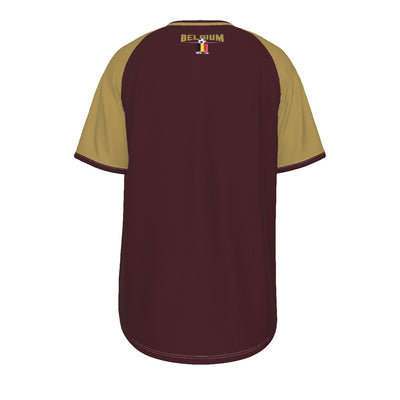 BELGIUM Euro football team O-neck Short Sleeve T-shirt