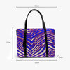 Nfl Football Buffalo Bills zubaz zebra print  Women's Tote Bag With Adjustable Handle