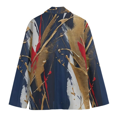 Blazer informal con cuello de solapa plana de los New Orleans Pelicans