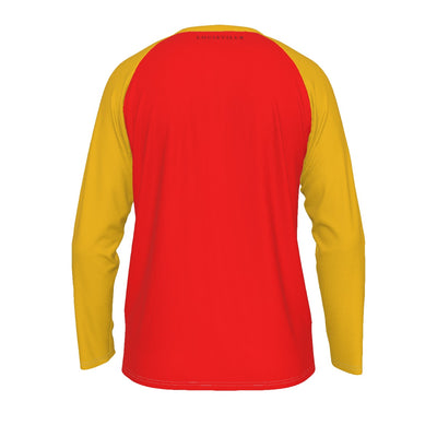 Universidad de Louisville - Camiseta de manga larga de los Cardinals con mangas raglán