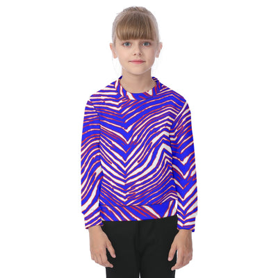 Sudadera infantil con estampado de cebra de los Buffalo Bills de la NFL