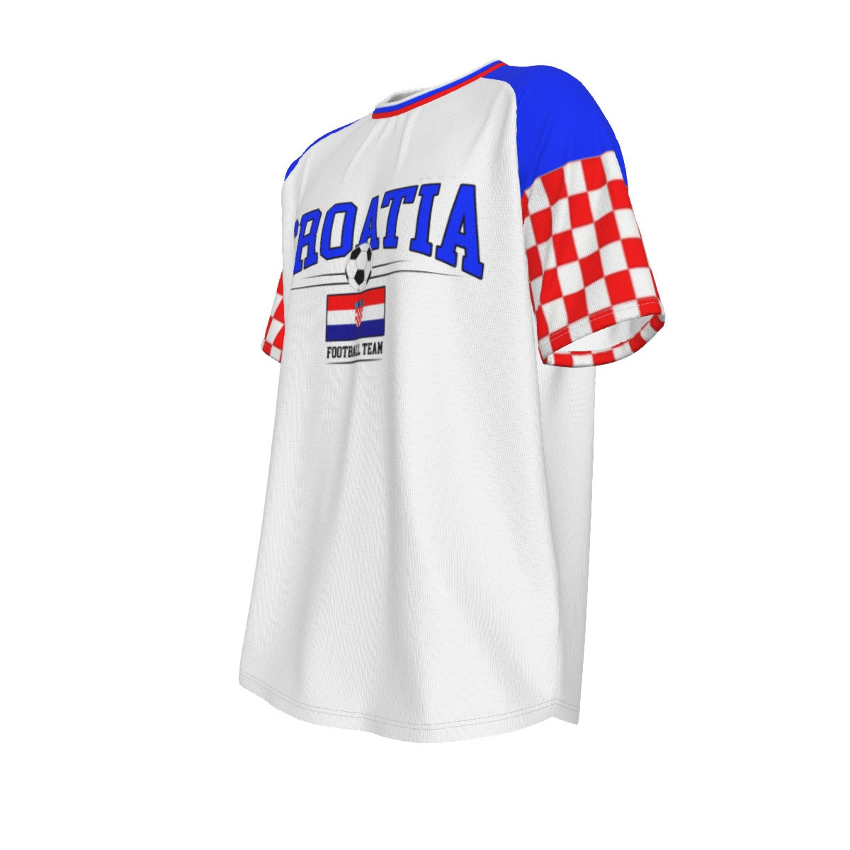 CROATIA Euro football team O-neck Short Sleeve T-shirt