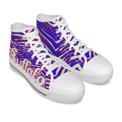Buffalo Bills zubaz Canvas Shoes