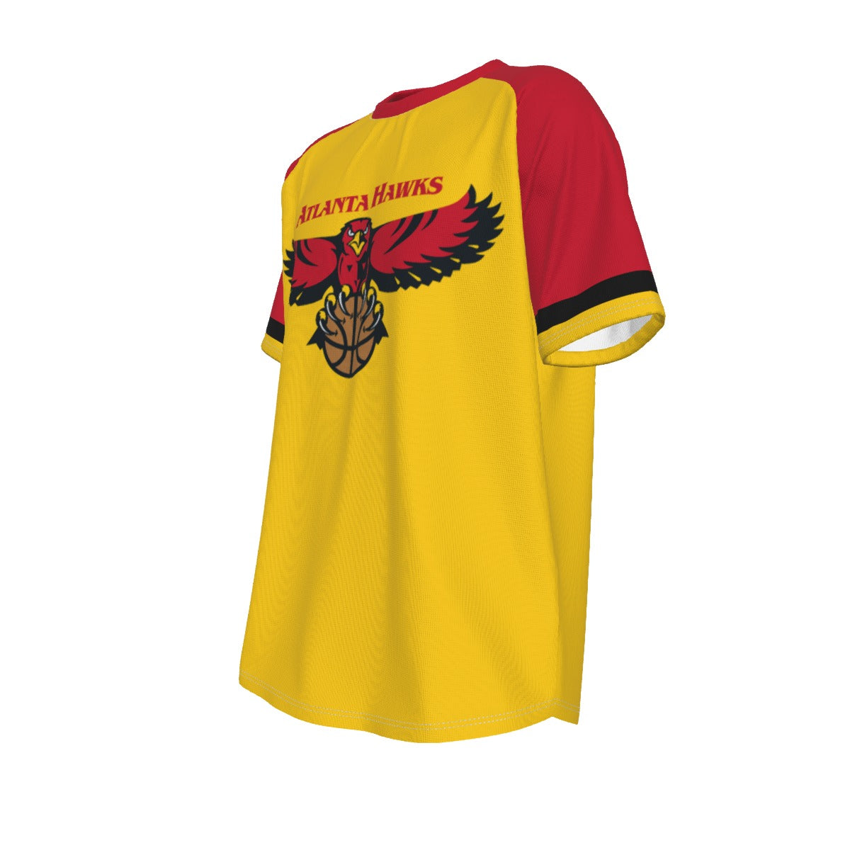 Atlanta Hawks NBA basketball O-neck Short Sleeve T-shirt