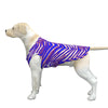 Camiseta sin mangas grande para mascota con estampado de cebra de los Buffalo Bills de fútbol americano de la NFL