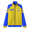 Ретро-куртка синьо-жовтого кольору збірної України з футболу UKRAINE football team jacket