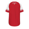 Camiseta de manga corta con cuello redondo de la selección nacional de fútbol de Canadá