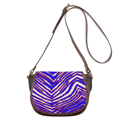 Nfl Football Buffalo Bills zubaz zebra print  Tambourin Bag With Single Strap