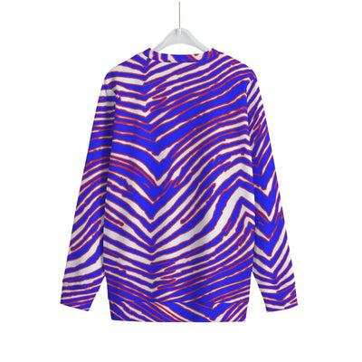 Sudadera con estampado de cebra de los Buffalo Bills de la NFL para mujer