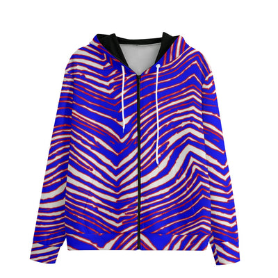 Sudadera con capucha y bolsillo con estampado de cebra de los Buffalo Bills de la NFL | Interlock