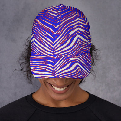 Gorra de fútbol americano de la NFL Buffalo Bills con estampado de cebra Zubaz