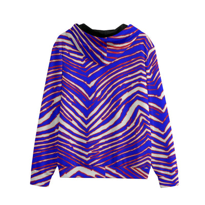 Sudadera con capucha y bolsillo con estampado de cebra de los Buffalo Bills de la NFL | Interlock