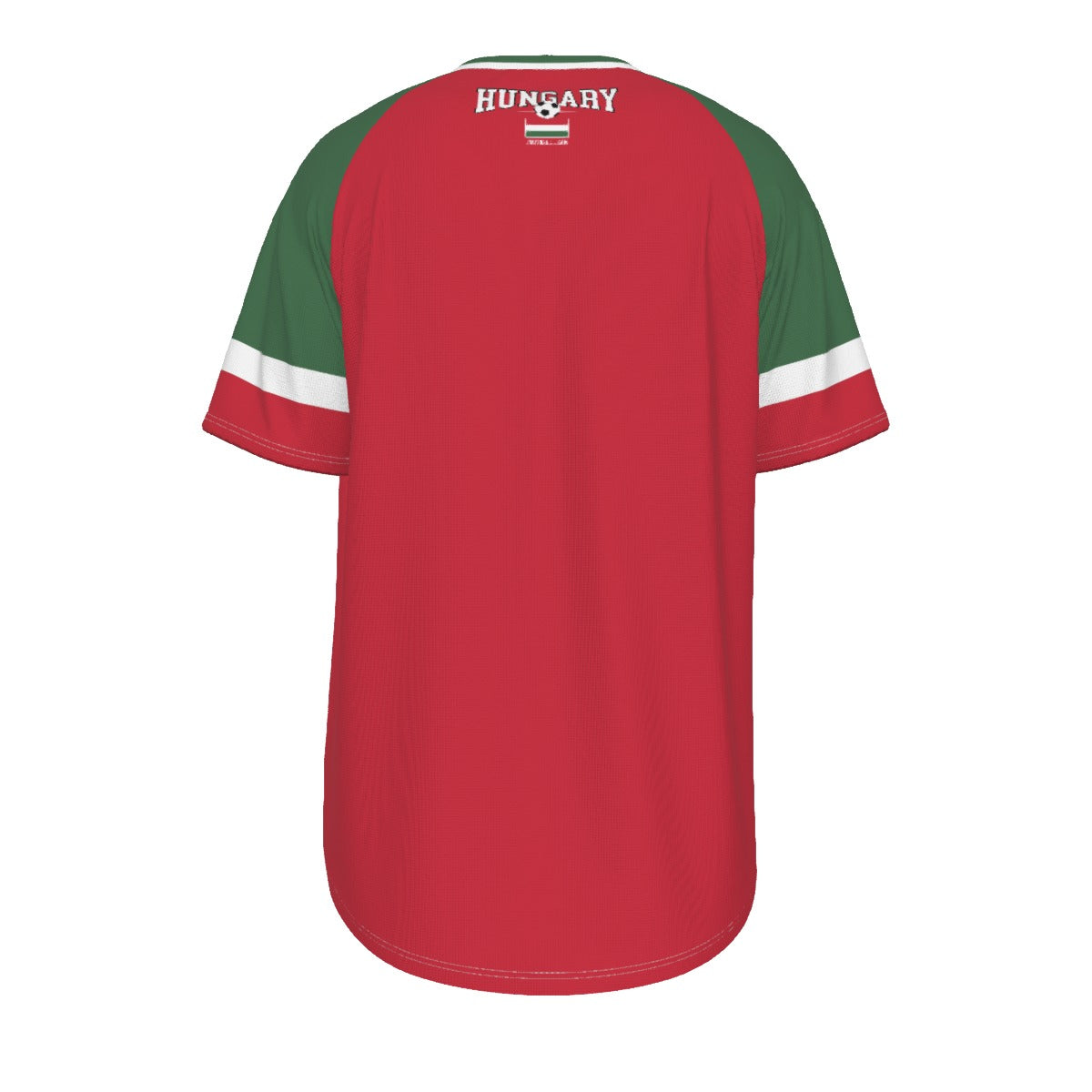 HUNGARY Euro football team O-neck Short Sleeve T-shirt