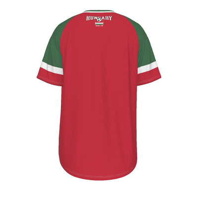 HUNGARY Euro football team O-neck Short Sleeve T-shirt