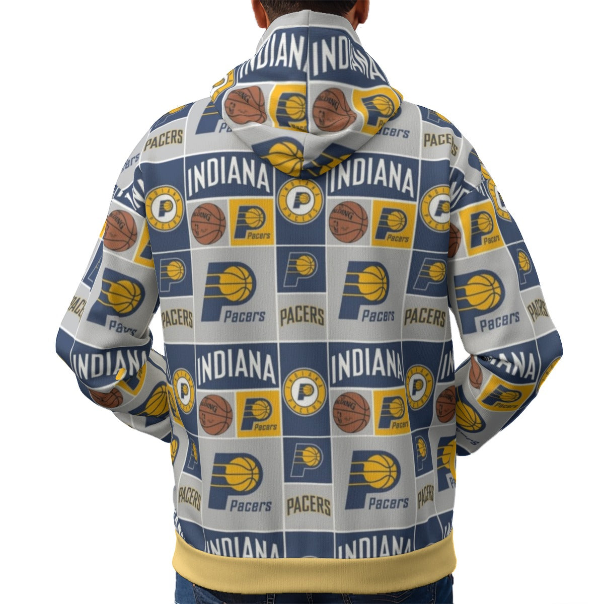 Indiana Pacers NBA Basketball  Unisex Plus Fleece Pullover Hoodie