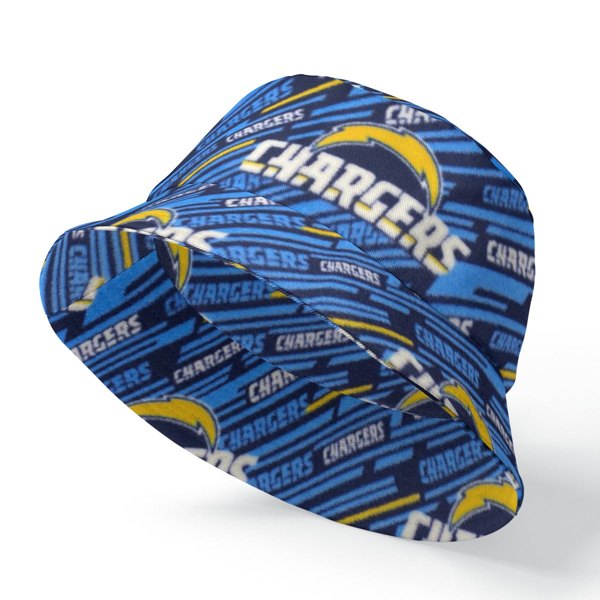Los Angeles Chargers Double-Sided Bucket Hat with High-Quality Print