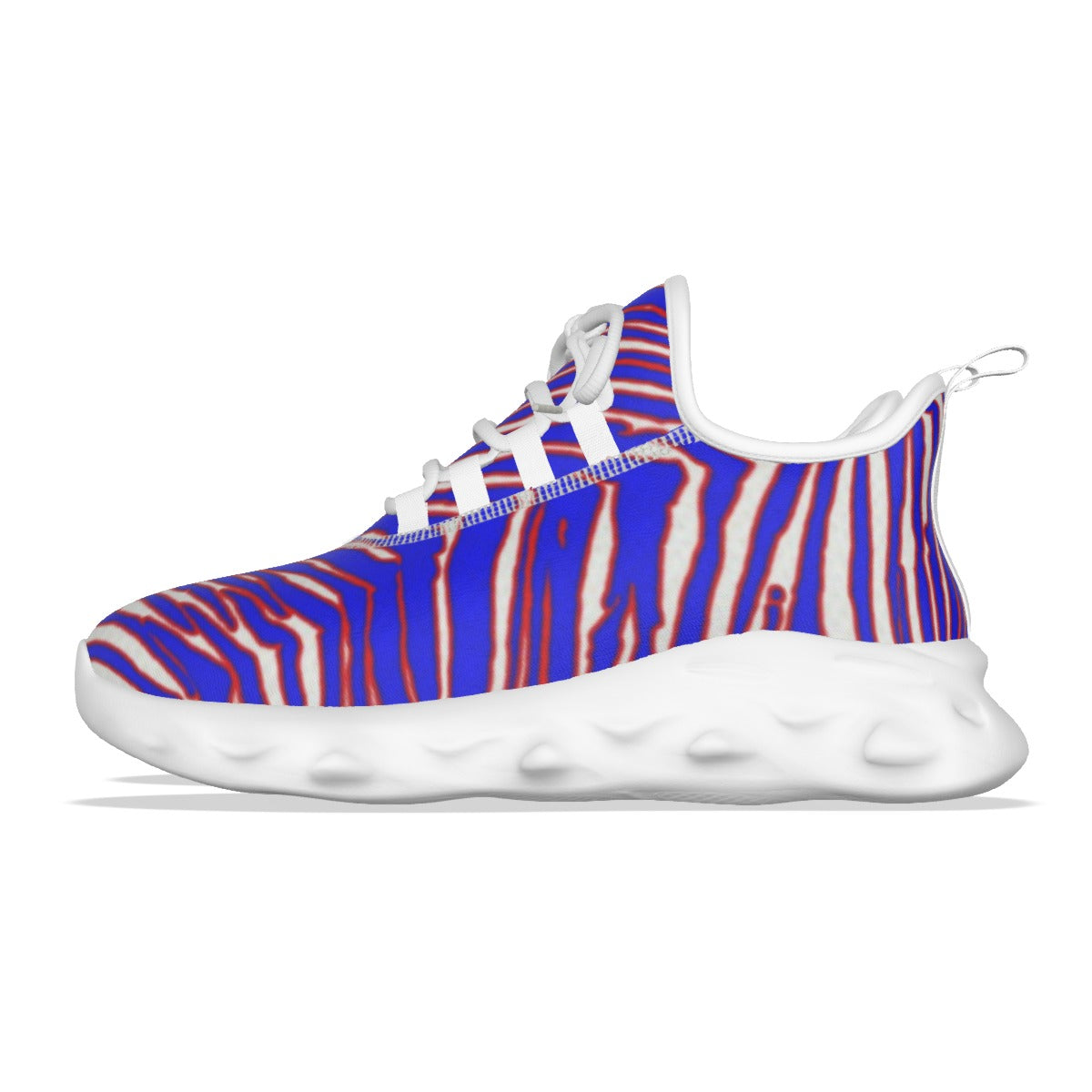Zapatillas deportivas ligeras con estampado de cebra de los Buffalo Bills de la NFL