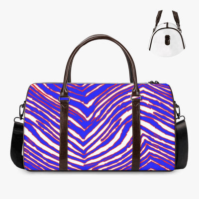 Bolsa de lona con estampado de cebra de los Buffalo Bills de la NFL
