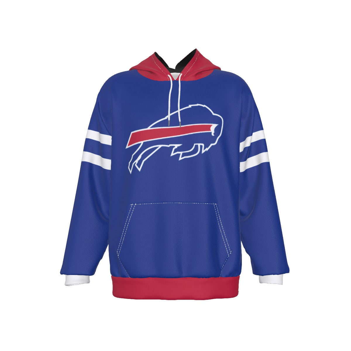 Buffalo Bills  Raglan Pullover Hoodie