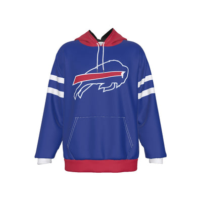 Buffalo Bills  Raglan Pullover Hoodie