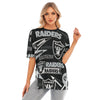 Las Vegas Raiders Women's Short Sleeve T-Shirt with Hem Split