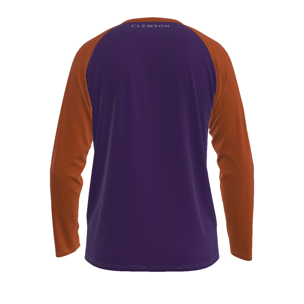Universidad de Clemson - Camiseta de manga larga con mangas raglán de los Tigers