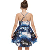 Nfl Football Dallas Cowboys tie dye Women‘s Cross Cami Dress