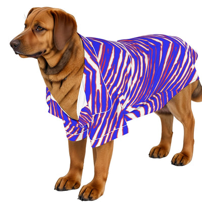 Pijama para perro con estampado de cebra de los Buffalo Bills de fútbol americano de la NFL