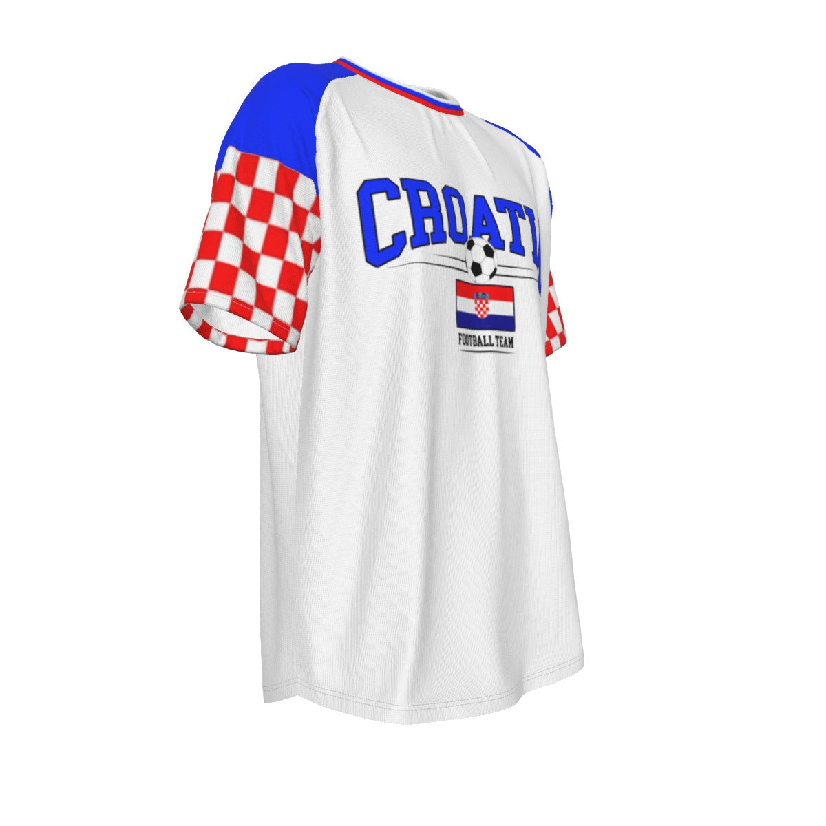 CROATIA Euro football team O-neck Short Sleeve T-shirt