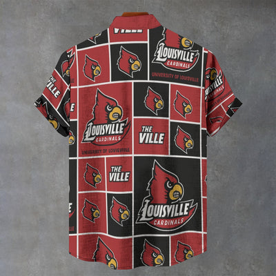 University of Louisville - Cardinals Shirt|110GSM Imitation Flax