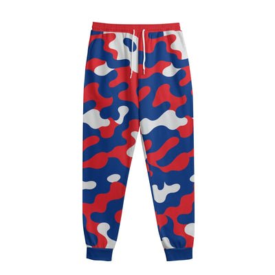 Pantalones deportivos con cinturilla y estampado de camuflaje del equipo Buffalo Bills Zubaz