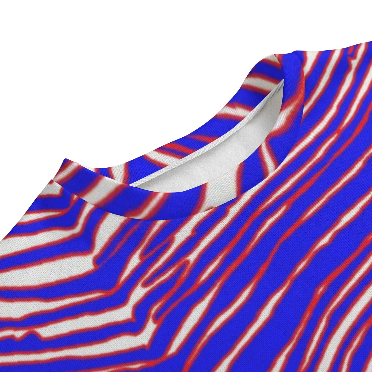 Suéter de punto unisex de polar con estampado de cebra de los Buffalo Bills de la NFL | Talla grande