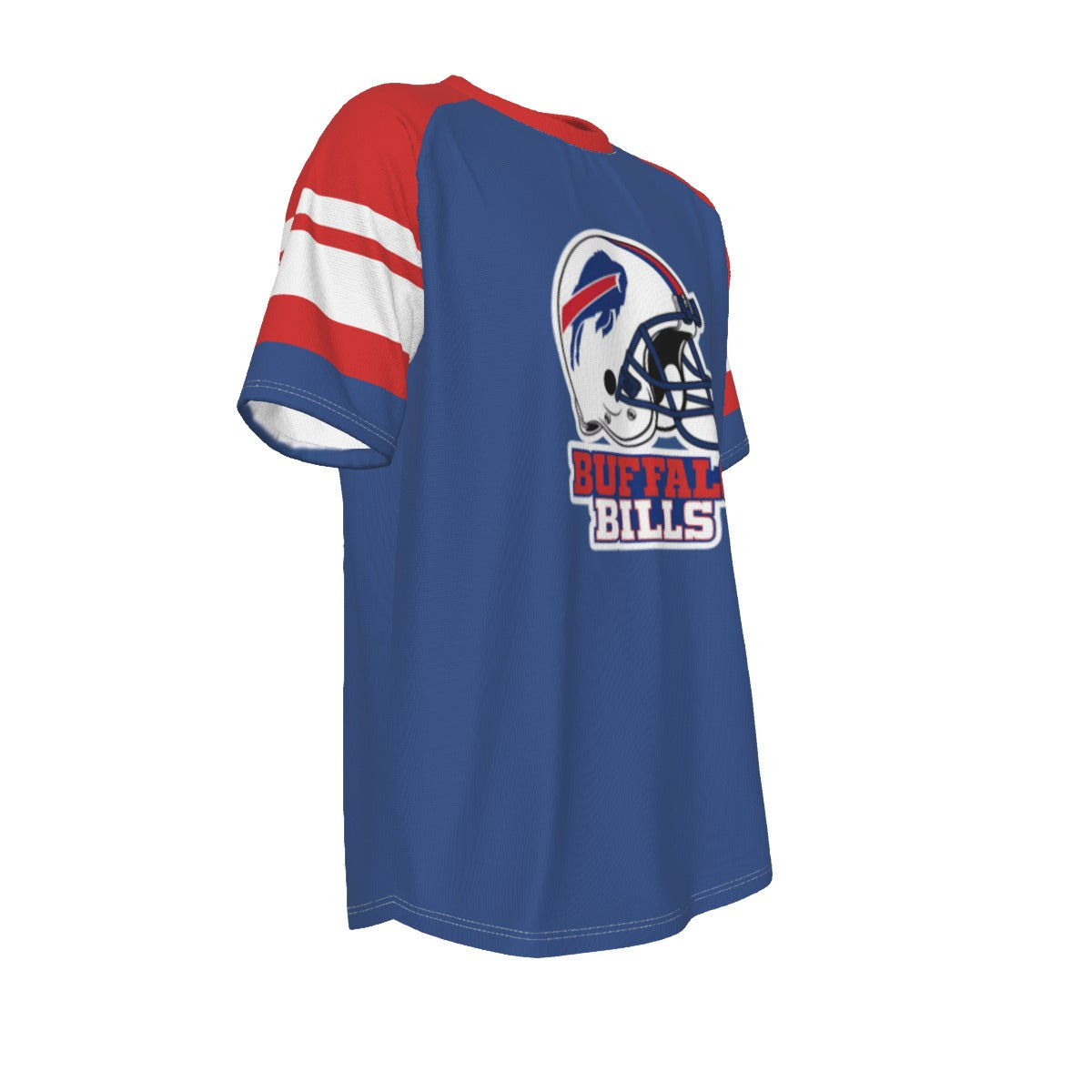 Buffalo Bills raglan O-neck Short Sleeve T-shirt