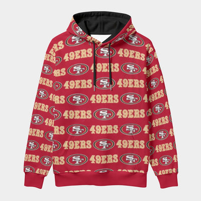 San Francisco 49ers Classic Pullover Hoodie with Front Pocket
