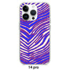 Nfl Football Buffalo Bills zubaz zebra print   iPhone 14 15 Series Mobile Phone Case | TPU