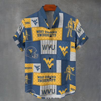 West Virginia University - Mountaineers Shirt|110GSM Imitation Flax