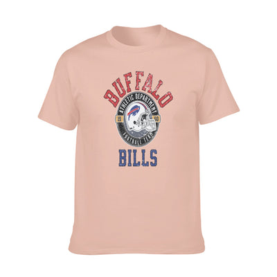 Buffalo Bills O-neck Short Sleeve T-Shirt | 180GSM Cotton (DTF)