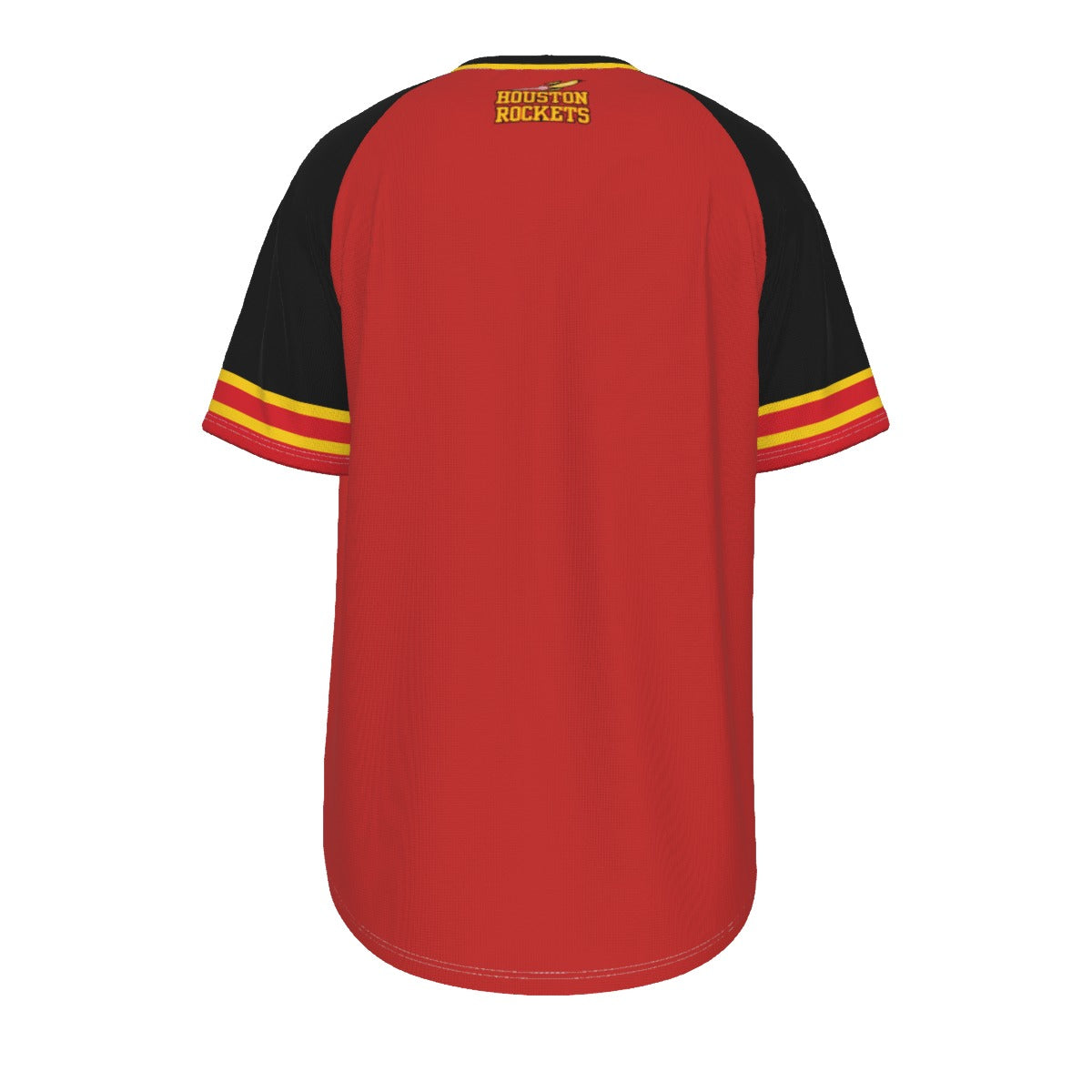 Camiseta de manga corta raglán de baloncesto de la NBA de los Houston Rockets